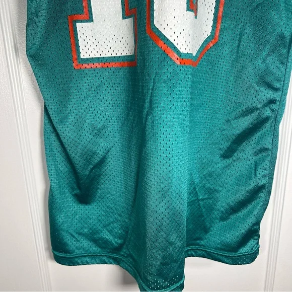 Vintage Wilson DAN MARINO Jersey Teal NFL Football Miami Dolphins - Picture 11 of 12